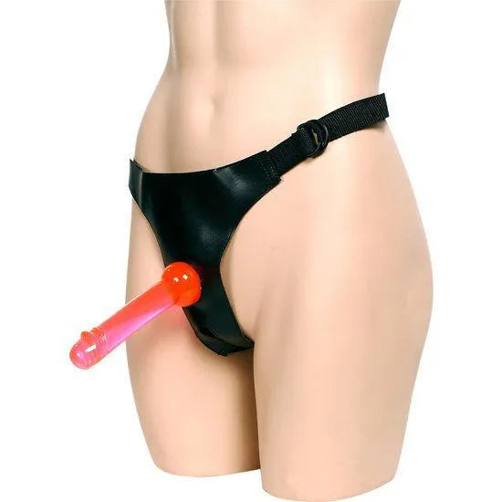 Harnais Réglable Avec Double Gode Pour Lesbiennes