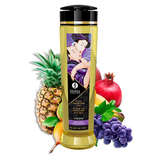Huile Érotique Fruits Exotiques Stimulation Sensorielle