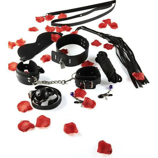 Kit Bdsm Pour Débutants Avec Accessoires En Coton