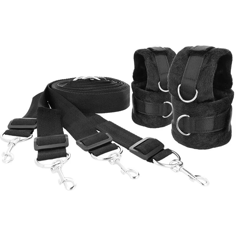 Kit De Retenue Bdsm Néoprène Ajustable