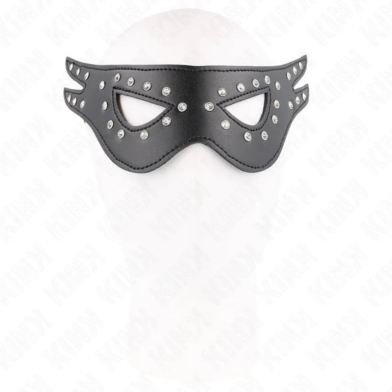 Masques Bdsm Satin Dentelle Ajustables