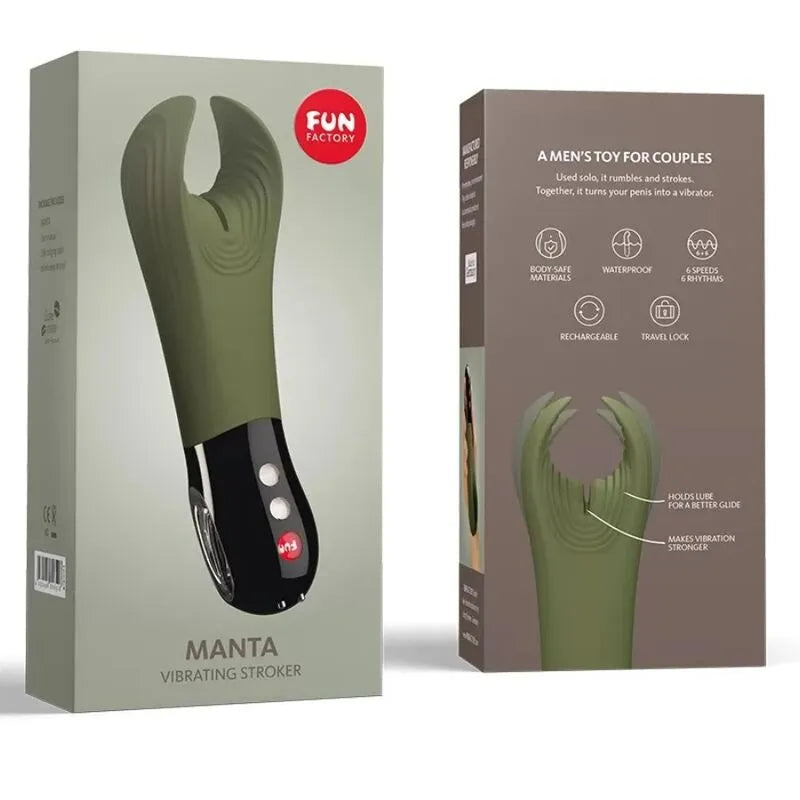 Masturbateur Vibrant Ergonomique Couples Utilisation Intense