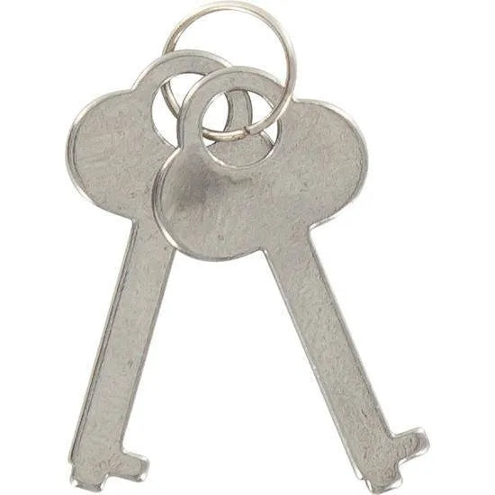 Menottes En Peluche Rouge Avec Chaîne Chromée