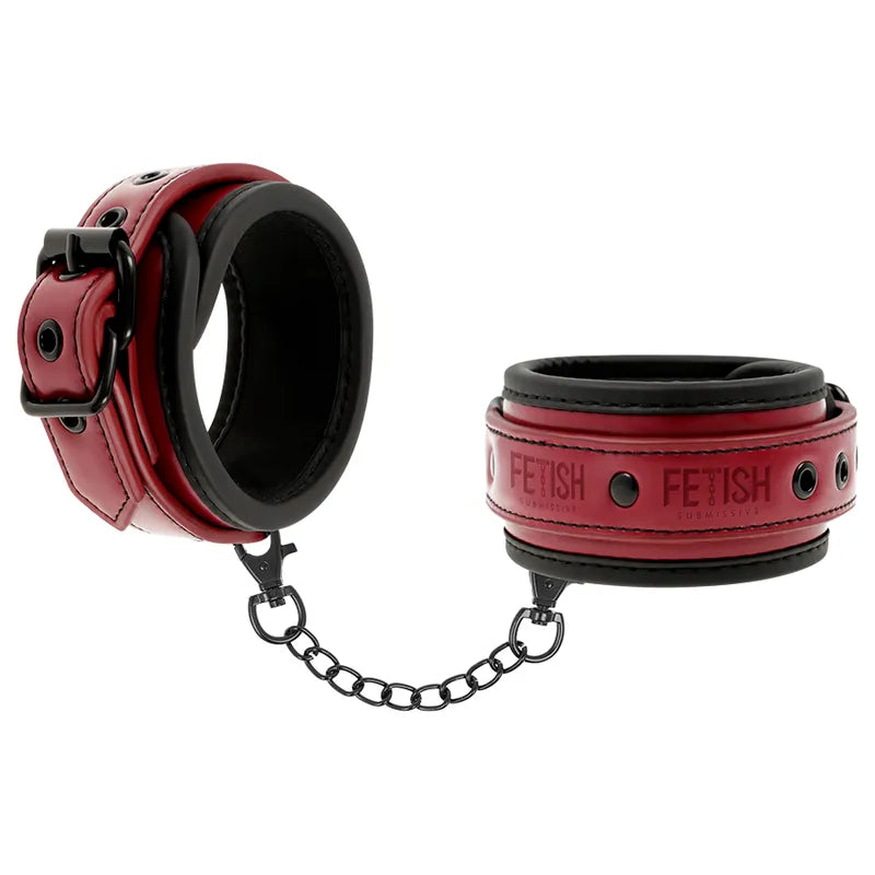 Menottes Cuir Vegane Bondage-Komfortables