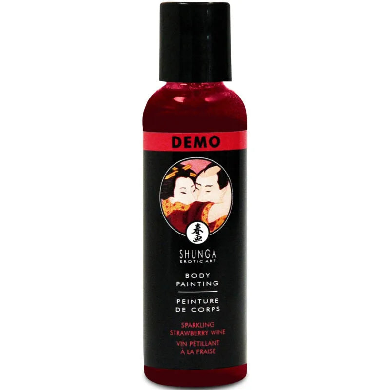 Peinture Corporelle Comestible Shunga Cava Fraises