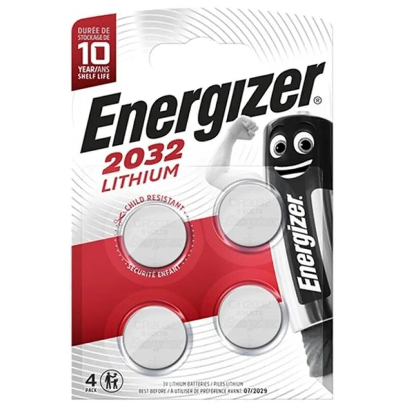 Pile Bouton Lithium Cr2032 Energizer Durable