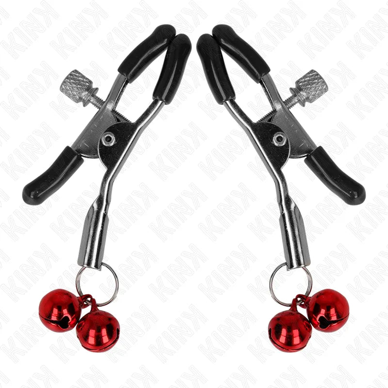 Pinces À Tétons Bdsm Ajustables En Métal