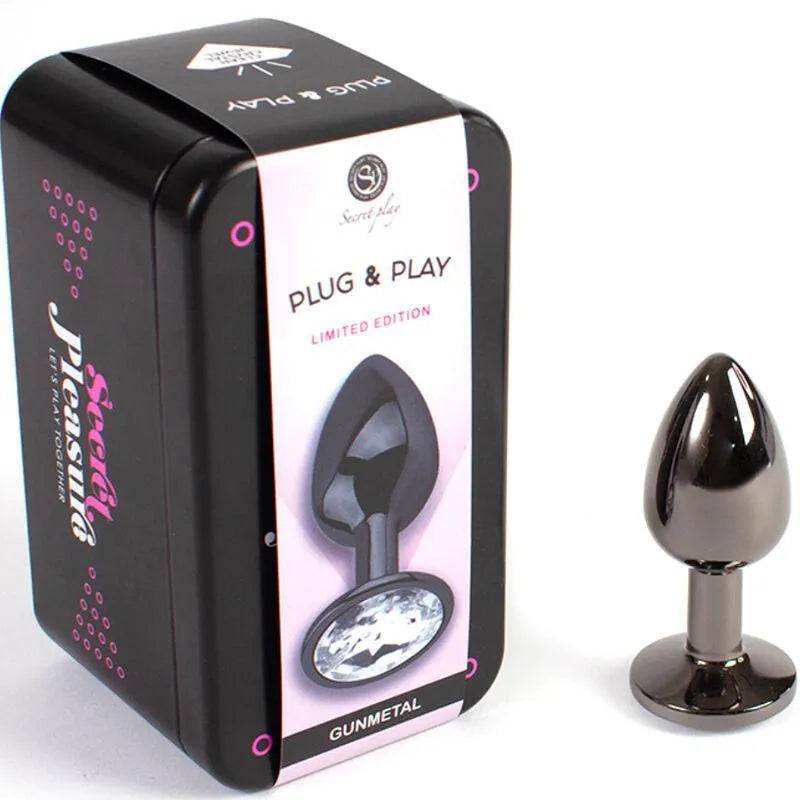 Plug Anal Métal Bronzé Ultra-Lisse