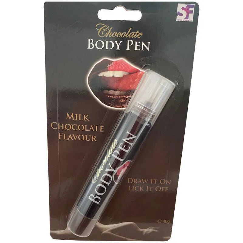 Stylo Érotique Aromatisé Chocolat À Lécher