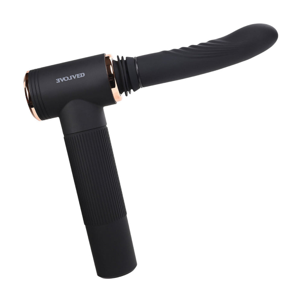 Too Hot to Handle Thrusting Vibrator Sex Machine – BKC