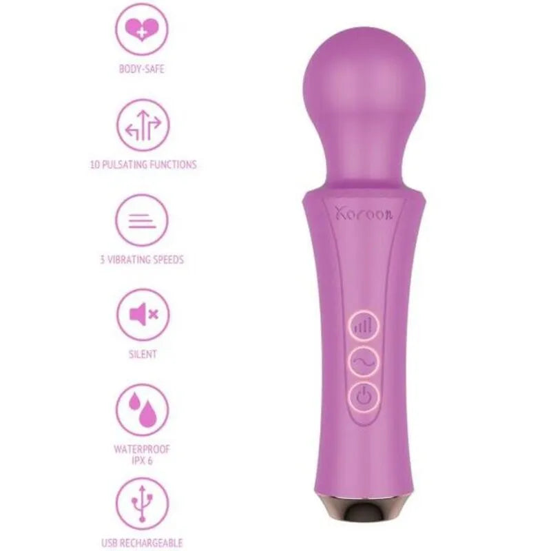 Vibromasseur Baguette Rechargeable Pour Couples