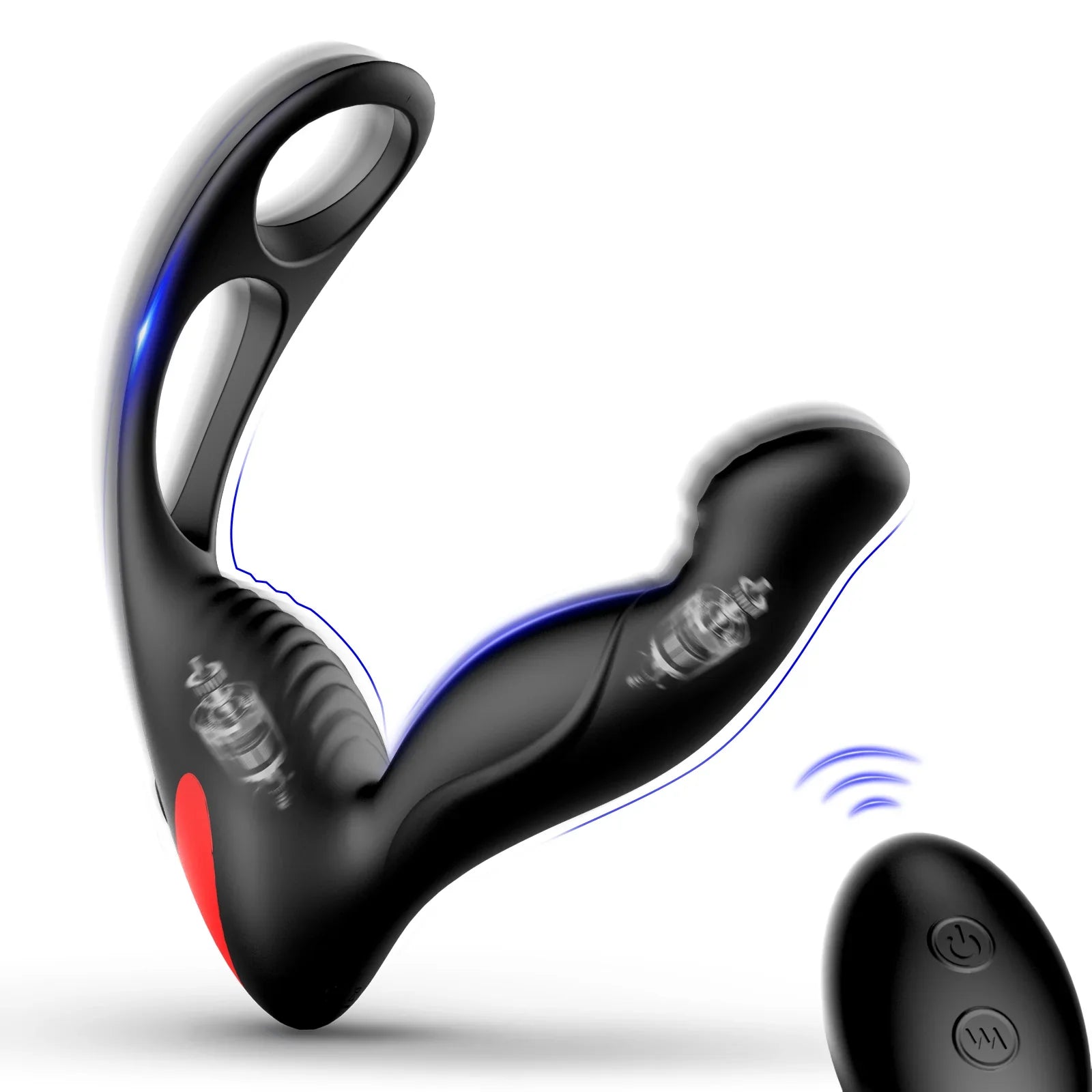 3 in 1 Remote Controlled Vibrating Prostate Massager BKC 3 in 1 Remote Controlled Vibrating Prostate Massager BKC
