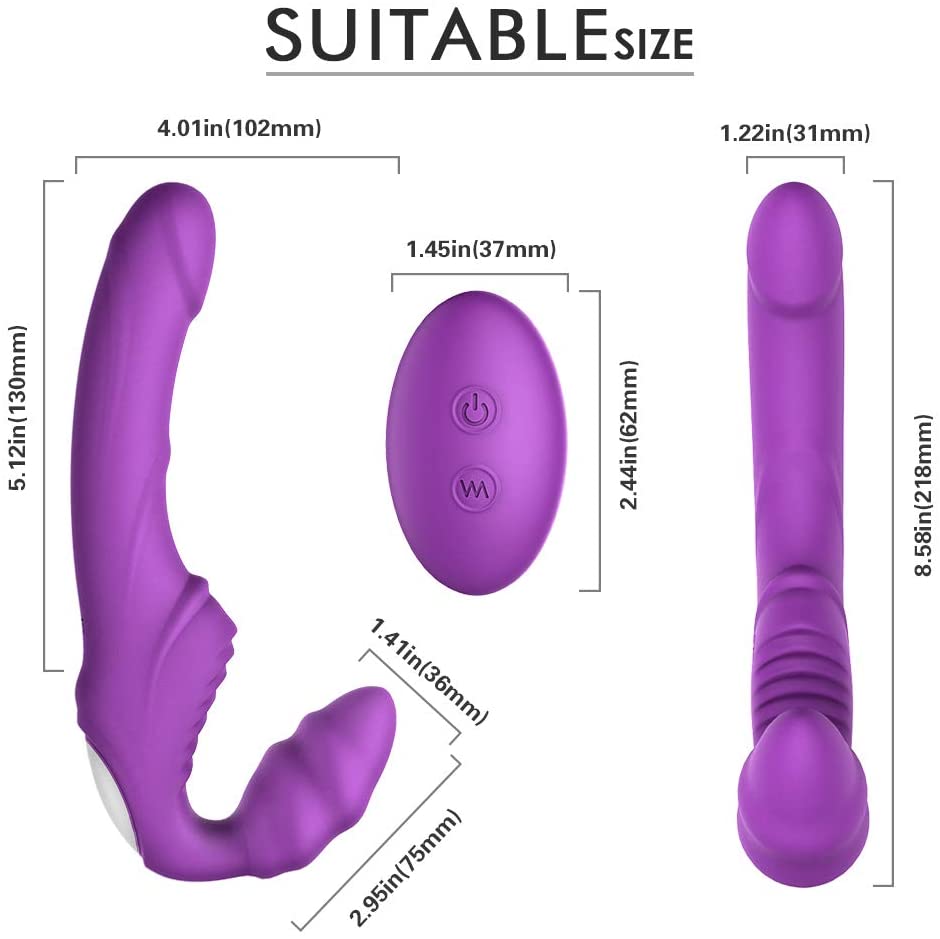 Double Head G-Spot Stimulate Clitoris Realistic Dildo Lesbian Vibrator G-bliss O-maker Toy