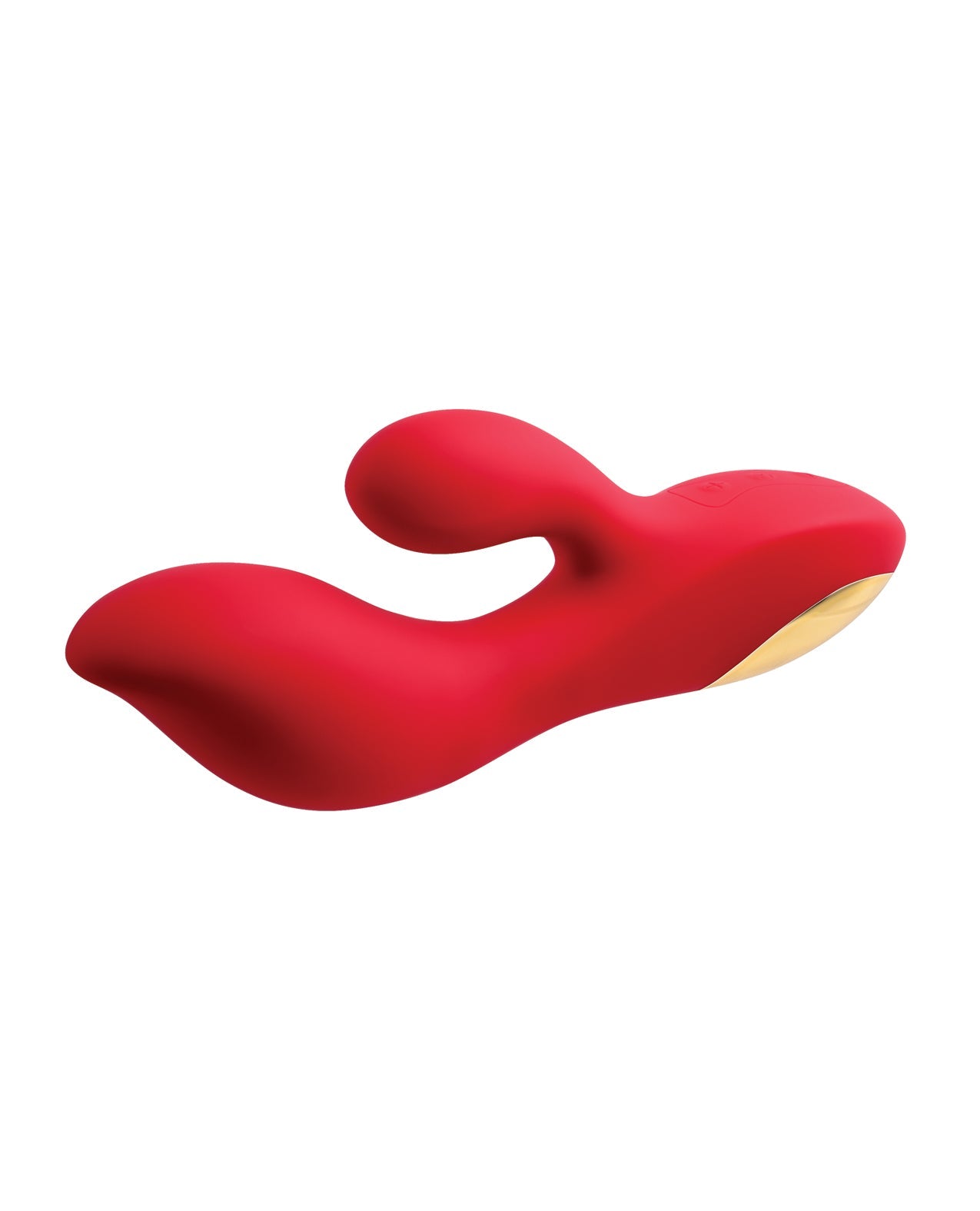 Adam & Eve Eve's Big & Curvy G Dual Stimulating Vibe - Red/Gold