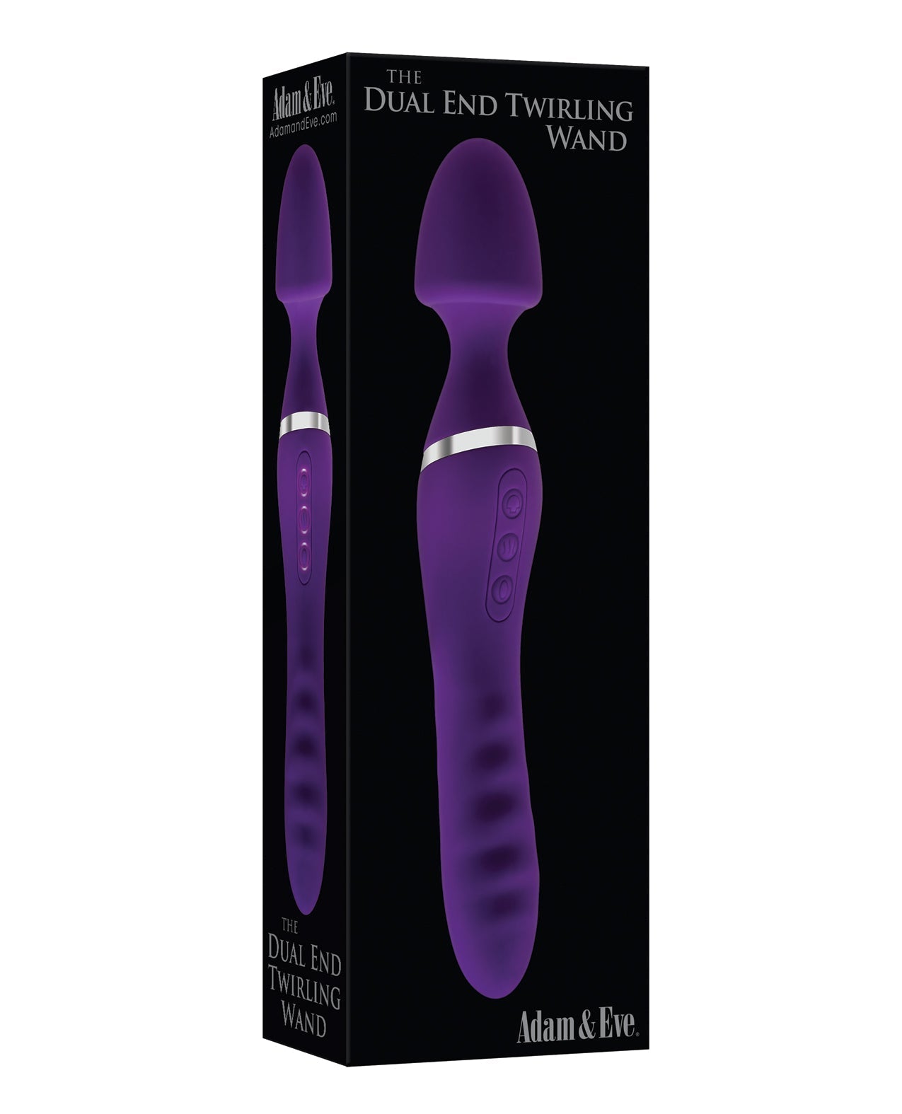 Adam & Eve The Dual End Twirling Wand - Purple BKC Adam & Eve The Dual End Twirling Wand - Purple BKC