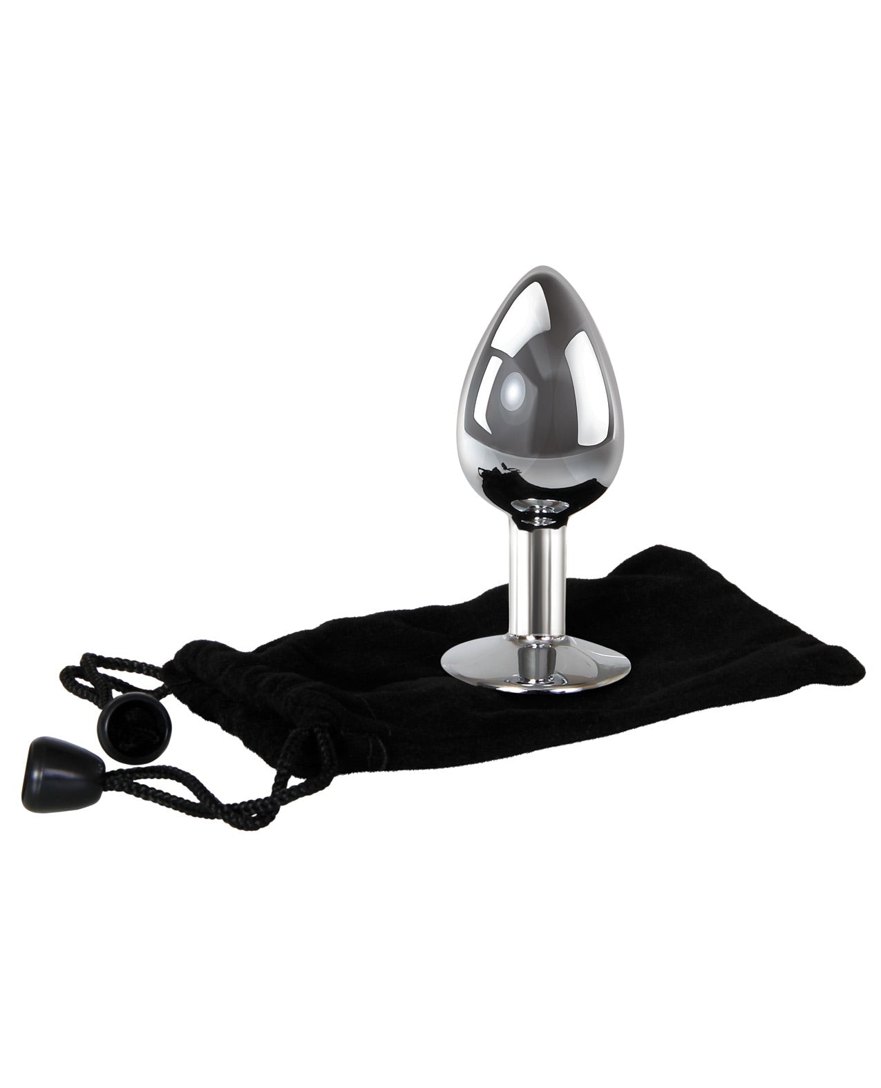 Plug anal en aluminium Adam & Eve Pink Gem Medium