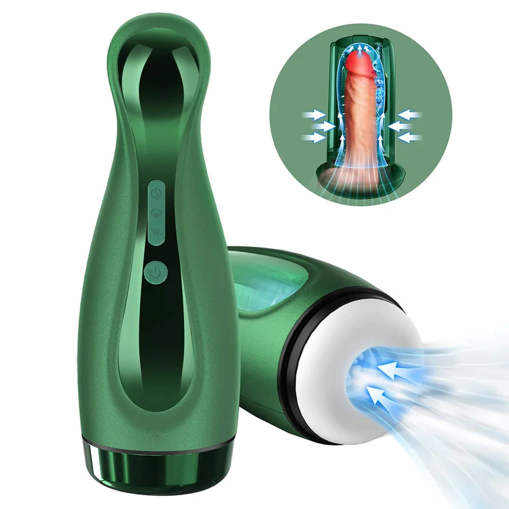 Automatic Sucking Heating Male Masturbators Cup BKC Automatic Sucking Heating Male Masturbators Cup BKC