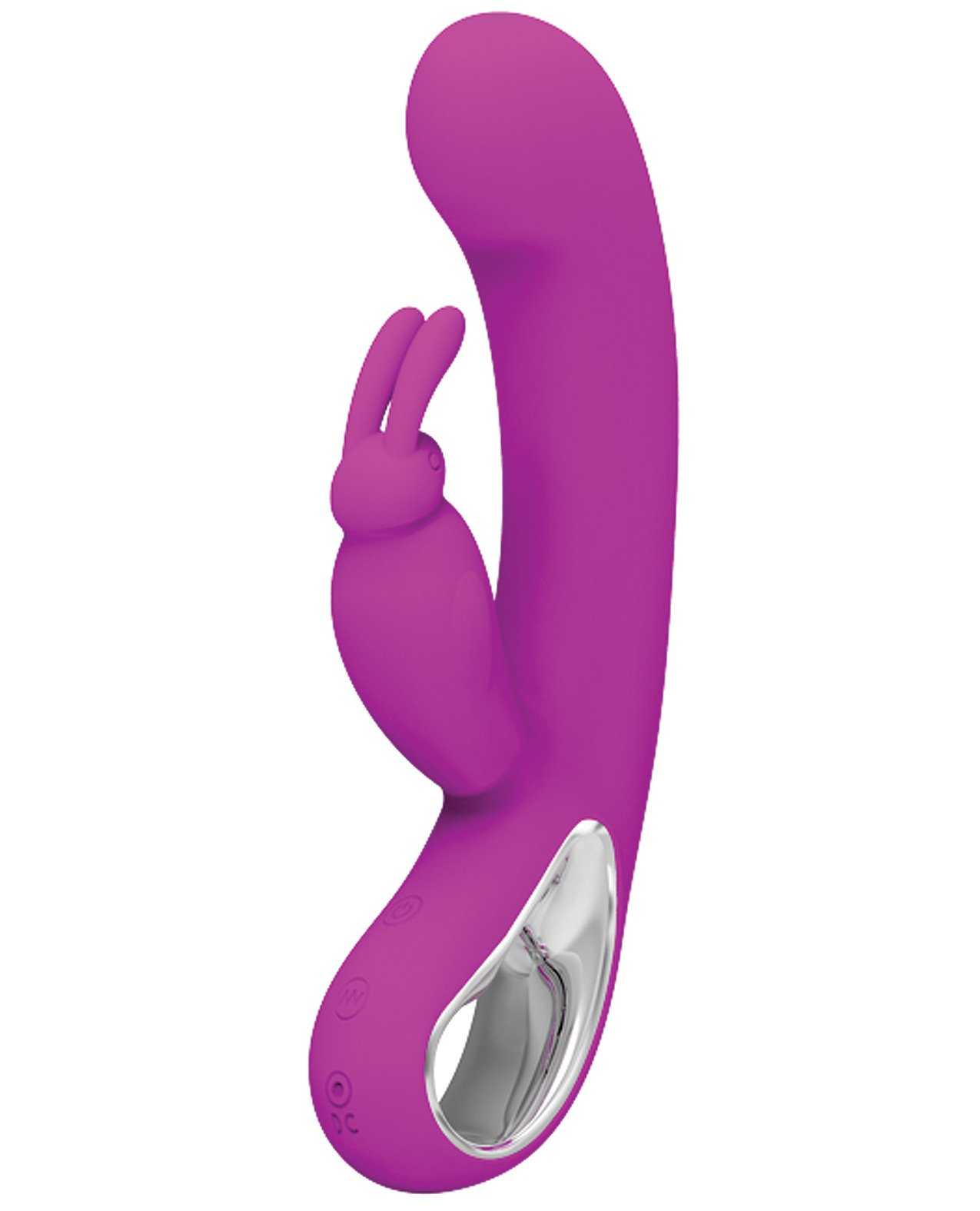 Pretty Love Webb Bunny Ears Rabbit w/Handle G-bliss O-maker- 12 Function Fuchsia