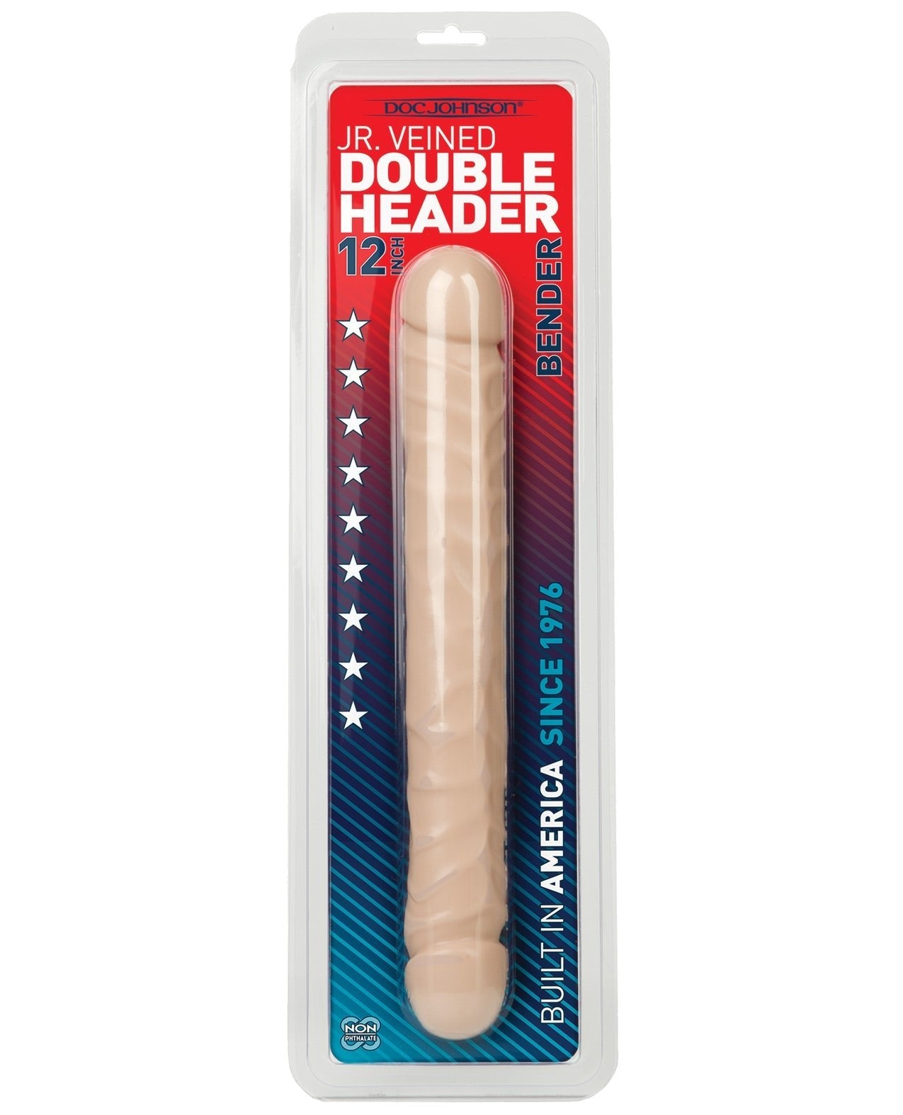 12" Jr. Double Header Bender - White