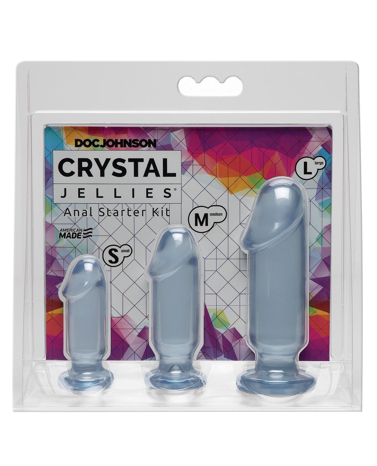 Crystal Jellies Anal Starter Kit - Clear BKC Crystal Jellies Anal Starter Kit - Clear BKC