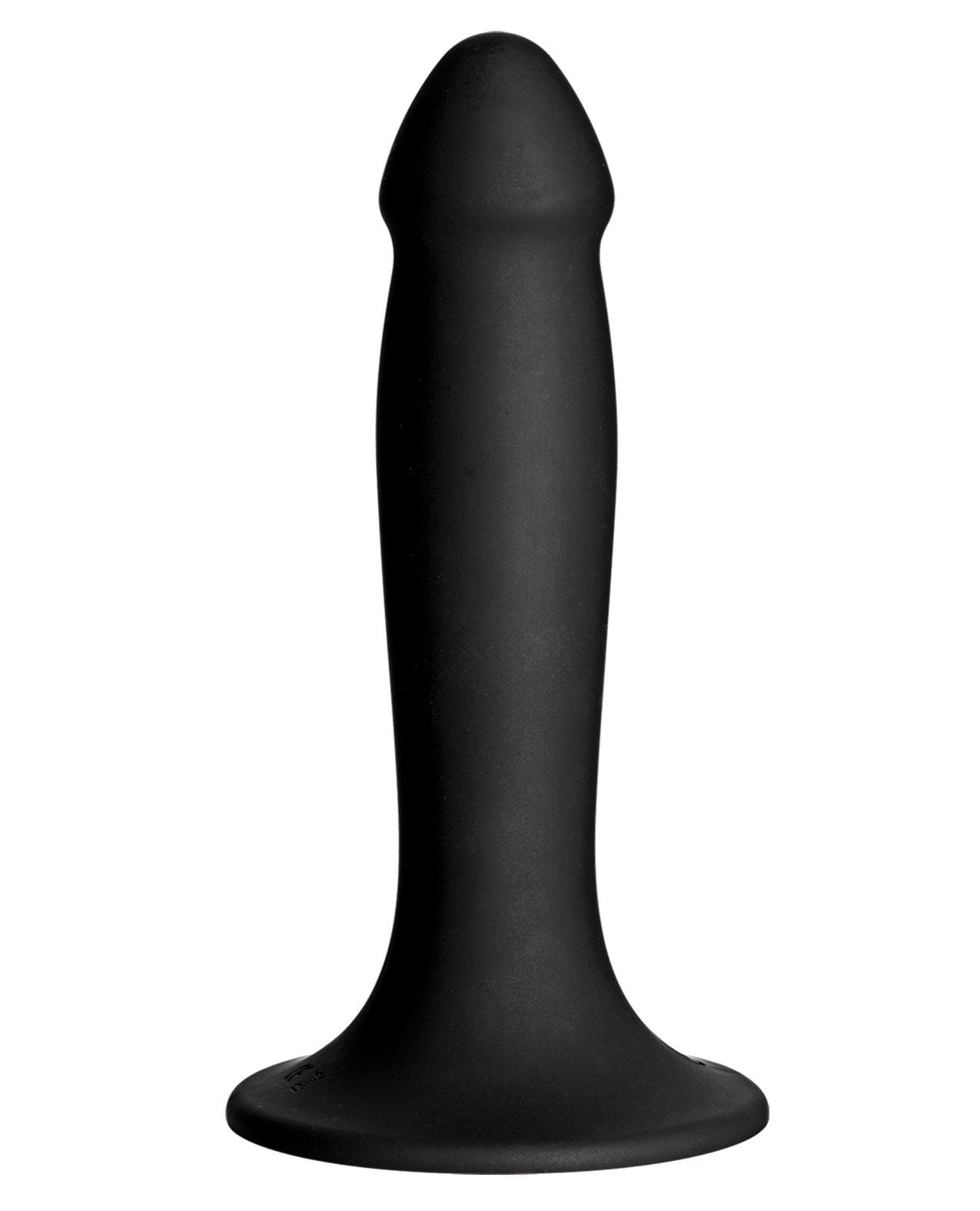 Dong en silicone lisse Vac-U-Lock - Noir