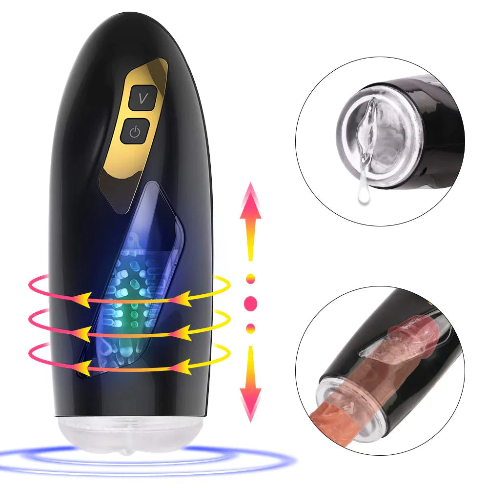 Big Size Automatic Vagina Masturbator Cup BKC Big Size Automatic Vagina Masturbator Cup BKC