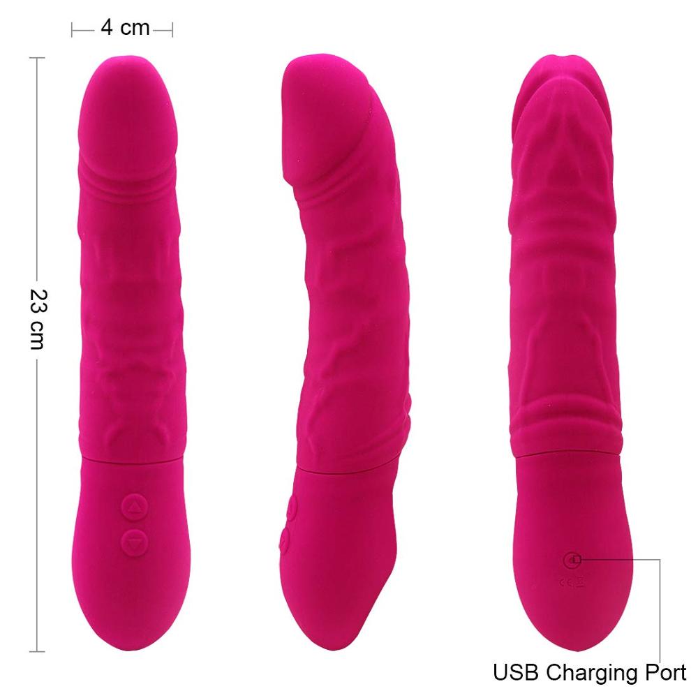 Realistic Dildo Wand Vibrator G-bliss O-maker