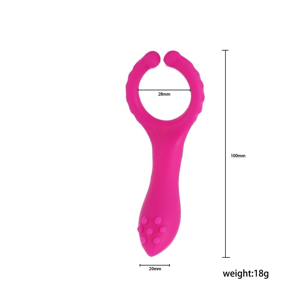 Spot Klitoris Stimulator Dildo Anal mit Butt Plug Vibrator