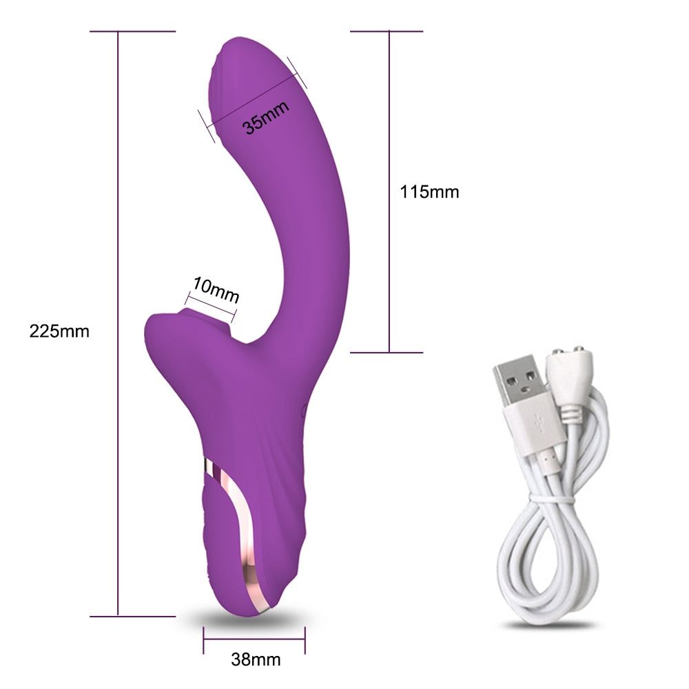 20 Modes Clitoral Sucking Vibrator G-bliss O-maker Toy