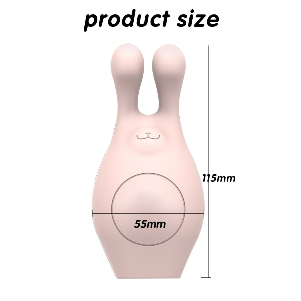 Rabbit Huge Tongue Dildo Vibrator G-bliss O-maker