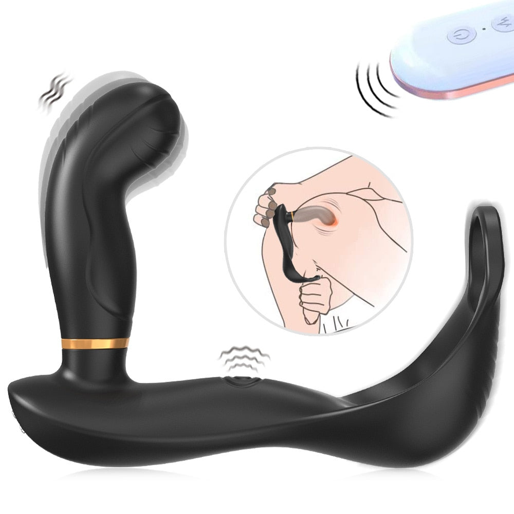 Male masturbation device backyard massager egg vibrator anal plug And – BKC