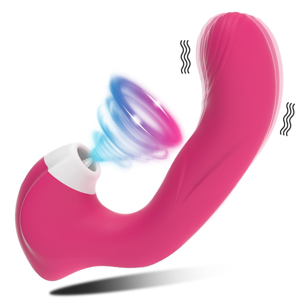 3 in 1 Clitoral Vagina Sucking Licking Vibrator G Spot Clitoris Stimul BKC 3 in 1 Clitoral Vagina Sucking Licking Vibrator G Spot Clitoris Stimul BKC