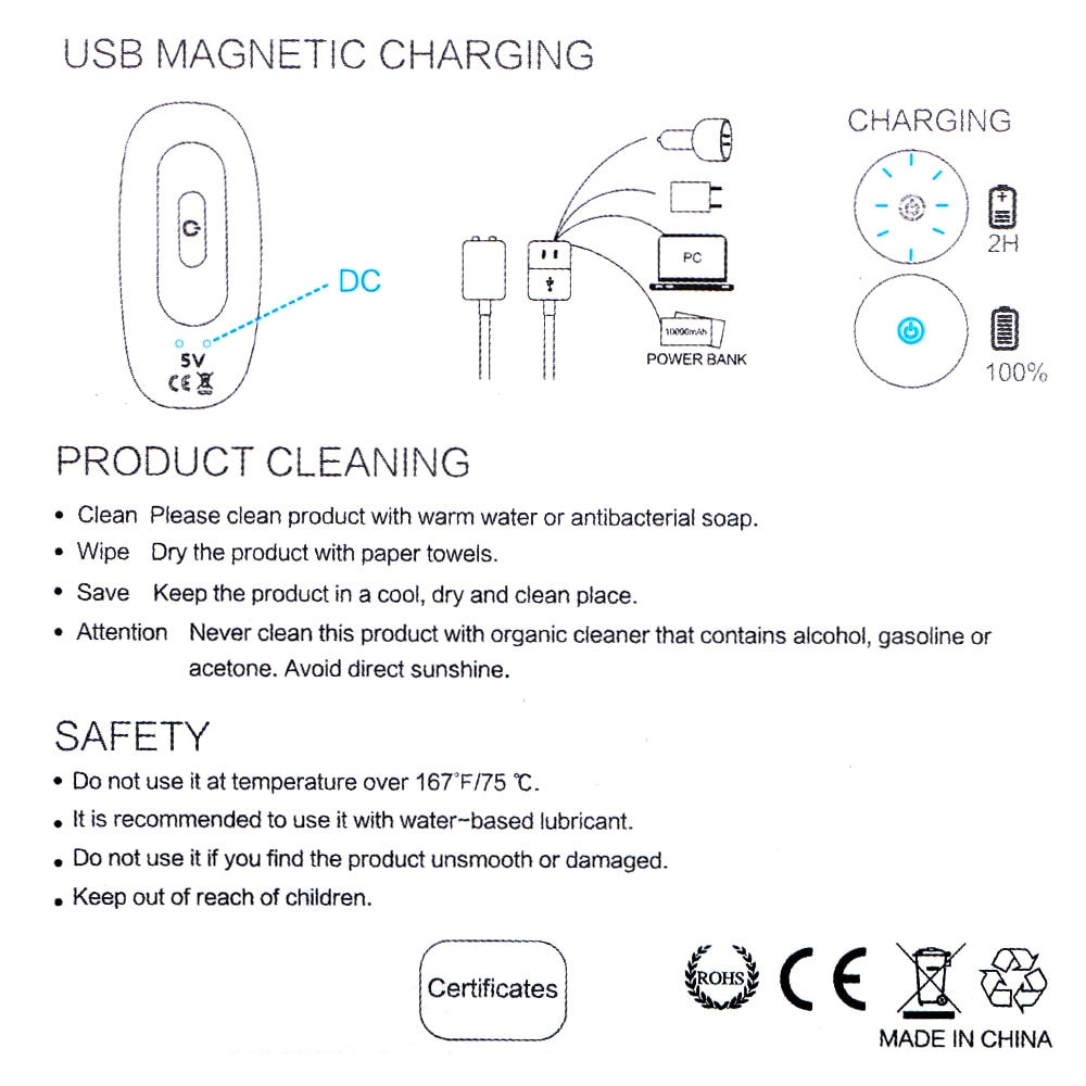 Cock Ring Couple Vibrator for Penis & Clitoral Stimulation