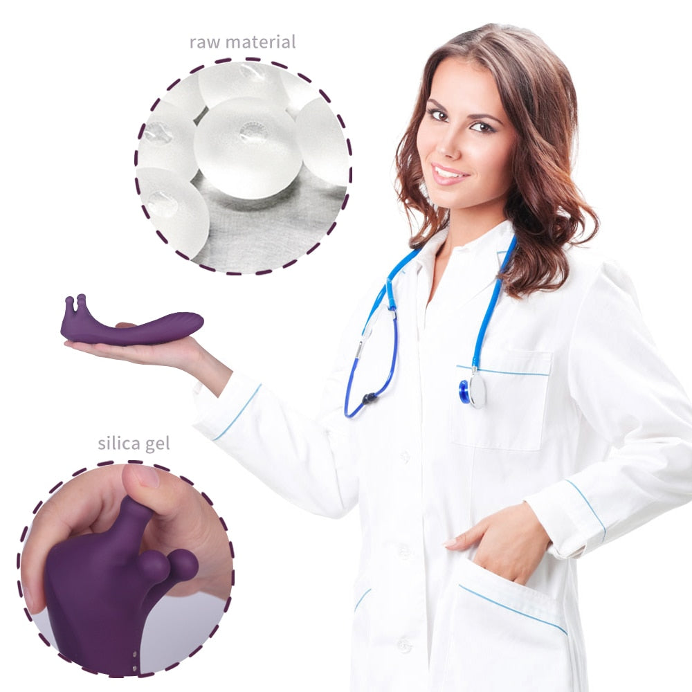 Clitoral Vibrator Trio of Fondling Nubs G Spot Dildo Vibrator G-bliss O-maker Toy