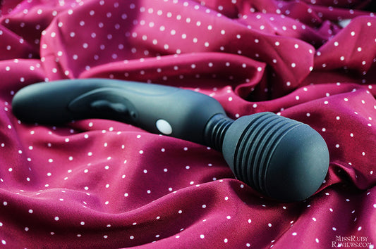 Review: Vibratex Mystic Rechargeable Wand Silicone Vibrator - Miss Ruby Reviews