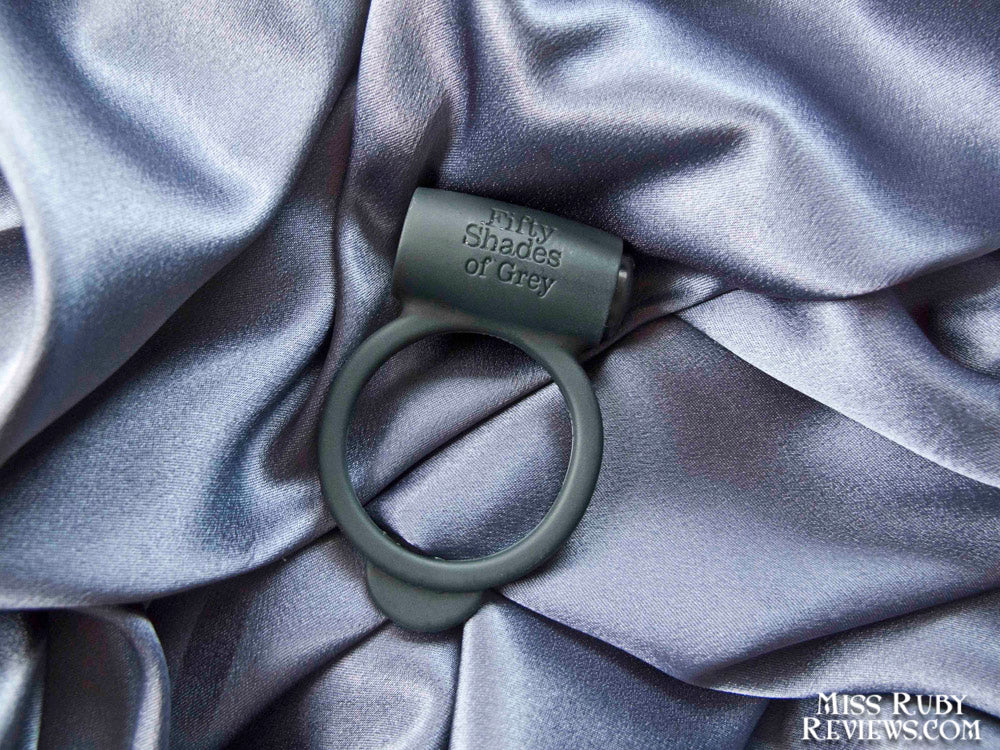 Review: Fifty Shades of Grey Yours and Mine Vibrating Silicone Love Ring - Miss Ruby Reviews