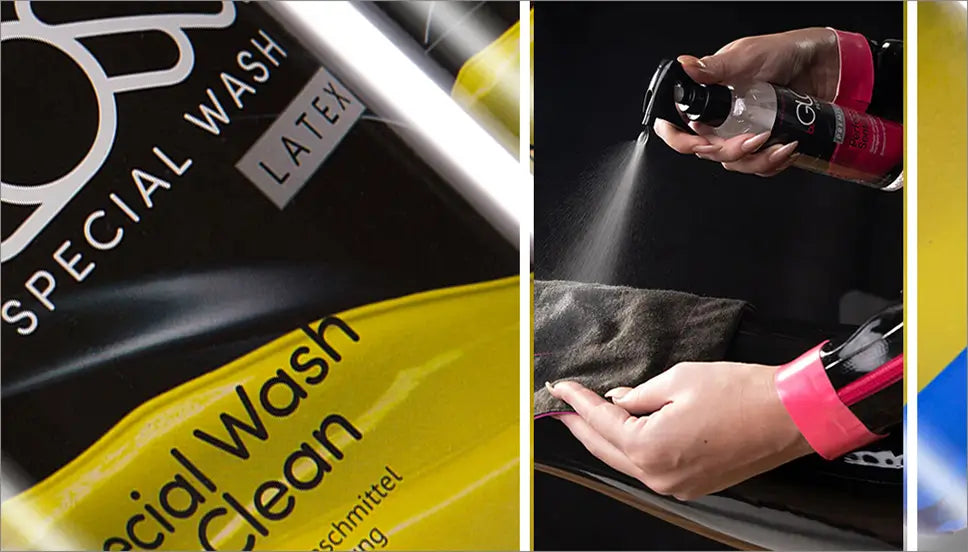 Latex care - cleaning, drying tips for long-lasting clothing