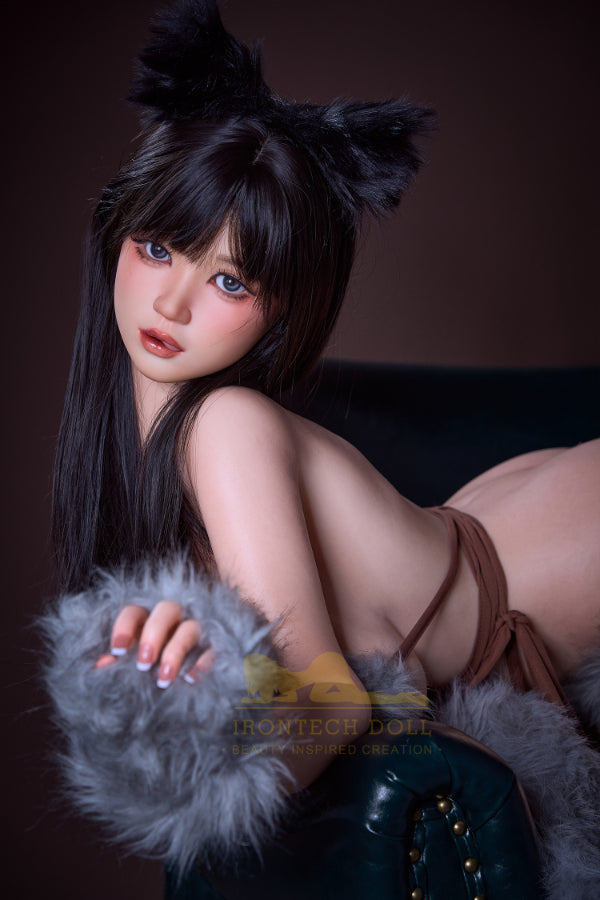 [Wonder Dolly] 165cm/5ft5 Hot Silicone Sex Doll 165T with ROS Head T3 Natural Fox