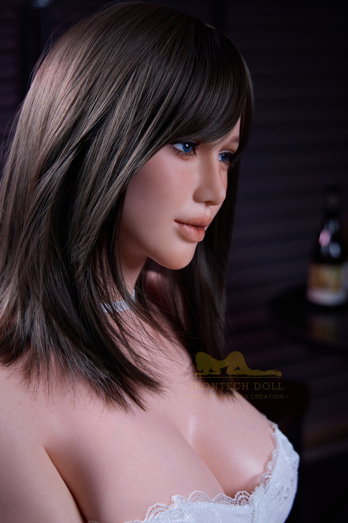 164cm/5ft5 C-Cup All-In-One Silicone Sex Doll  #S13 Natural