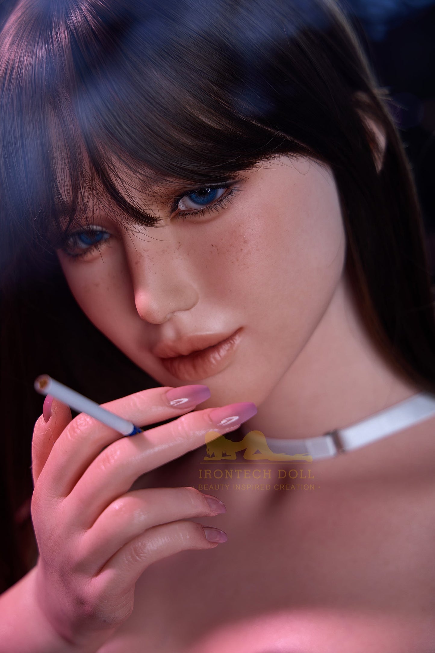 164cm/5ft5 C-Cup All-In-One Silicone Sex Doll  #S13 Natural