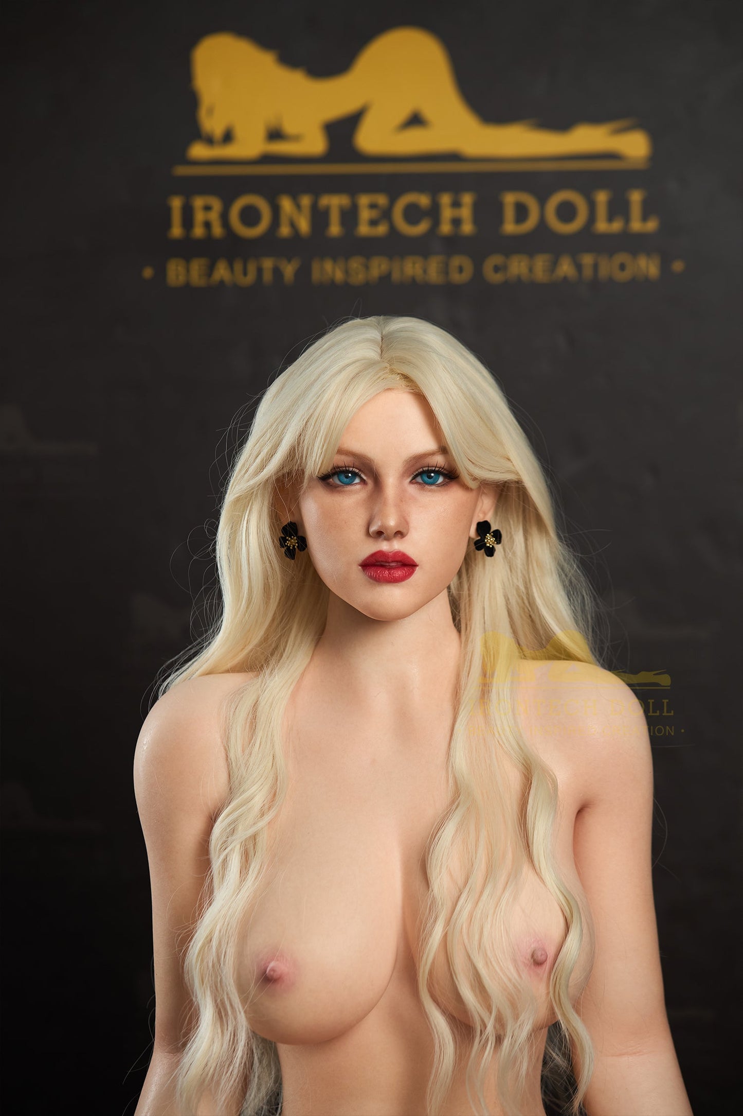 [Natural Optimized Series] 164cm/5ft5 F-cup Blonde Silicone Sex Doll - 164T S44 Glow Molly