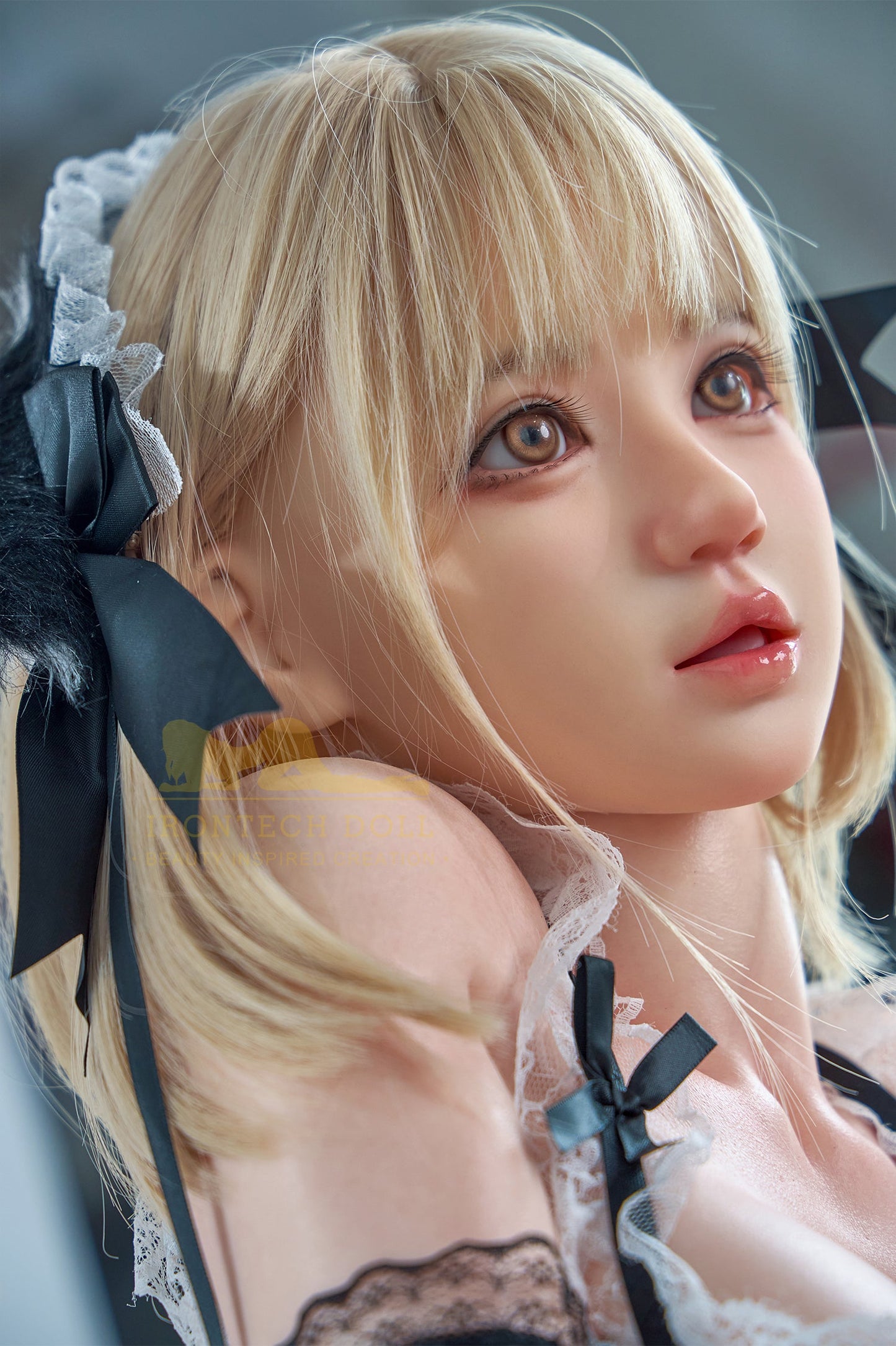 161cm/5ft3 F-cup Blonde Full Silicone Sex Doll – T3