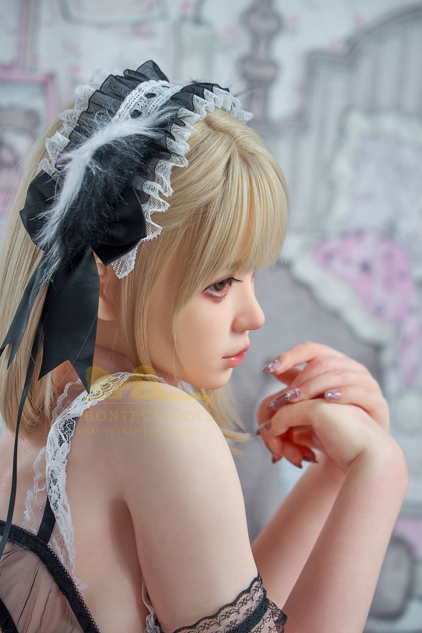 161cm/5ft3 F-cup Blonde Full Silicone Sex Doll – T3