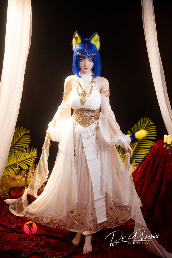 168cm/5ft8 D-cup Silicone Head Sex Doll - JiangXiaoTang