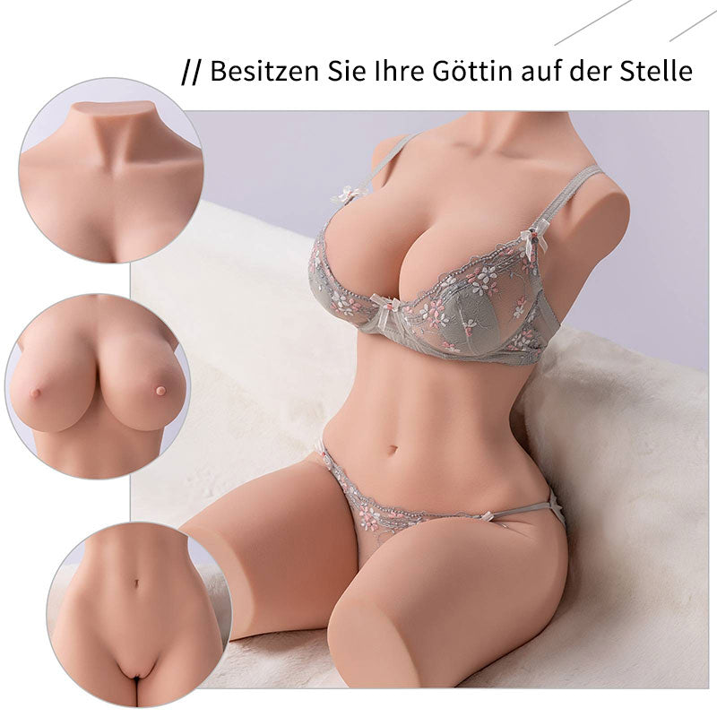 ERIKA Große Brust E-Cup Sexpuppen Doppelkanal Realistisches Sexpuppen 