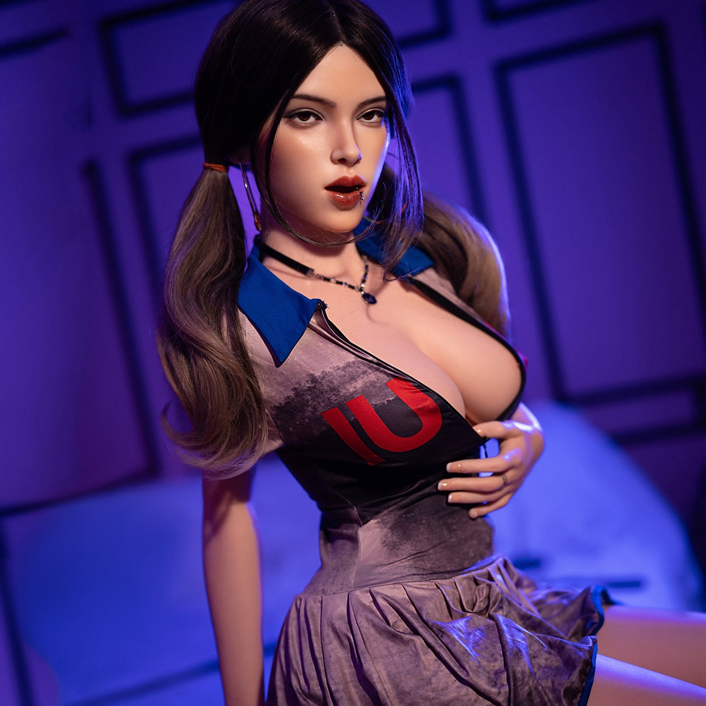 164cm/5ft5 F-cup Big Breast Silicone Sex Doll – #M38