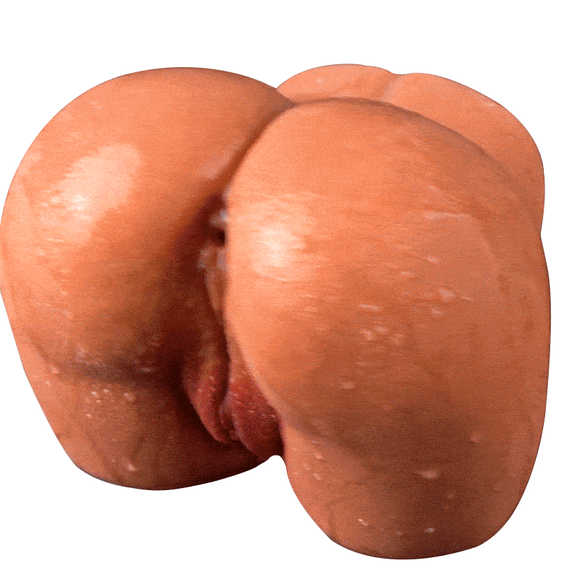 Realistischer sexy Doppel-Eingangs-Masturbator 