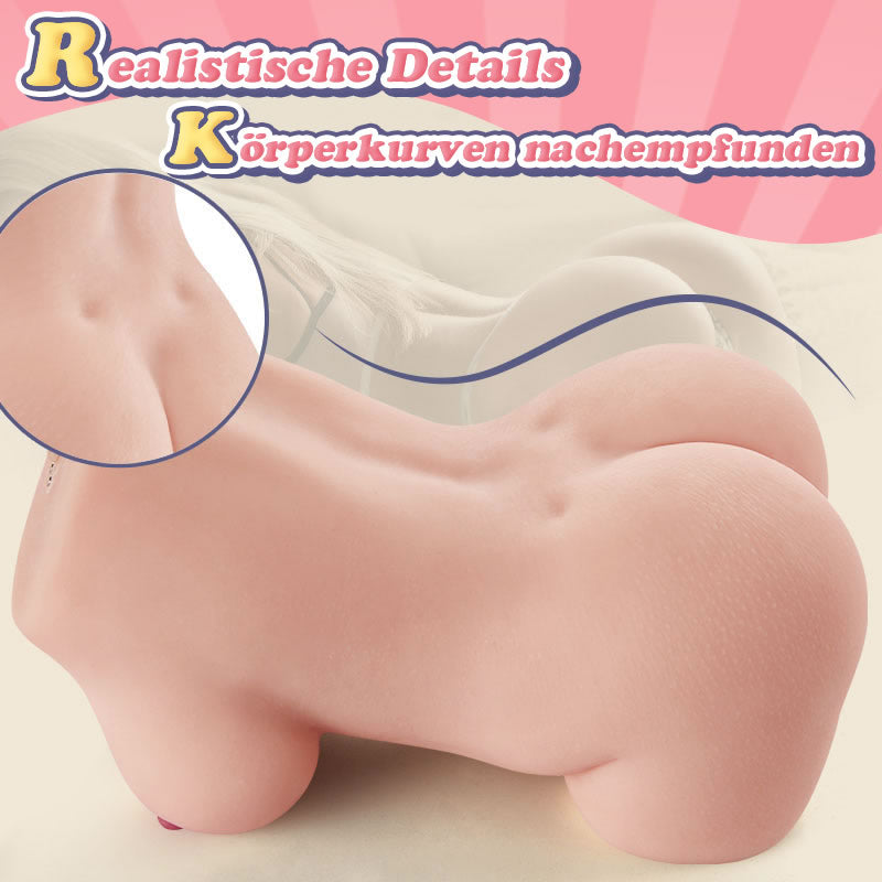 【Versand am 20. Juni】Layla realistischer männlicher Masturbator mit 10 Vibrationsmodi 