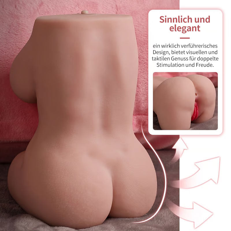 3 Geschwindigkeiten, 9 Frequenzen Vibratorpuppe, 3,6 Pfund