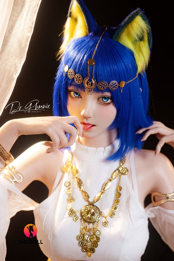 168cm/5ft8 D-cup Silicone Head Sex Doll - JiangXiaoTang